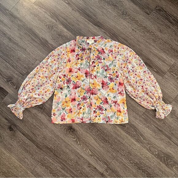 If by the sea blouse - Picture 1 of 8